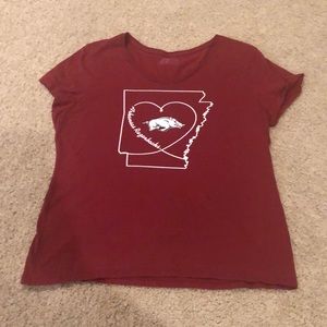 Russell Arkansas Razorback T-Shirt